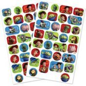 Disney Toy Story Stickers - 2 Sheets of Fun Character Decals for Kids, Laptops, Water Bottles & Scrapbooking