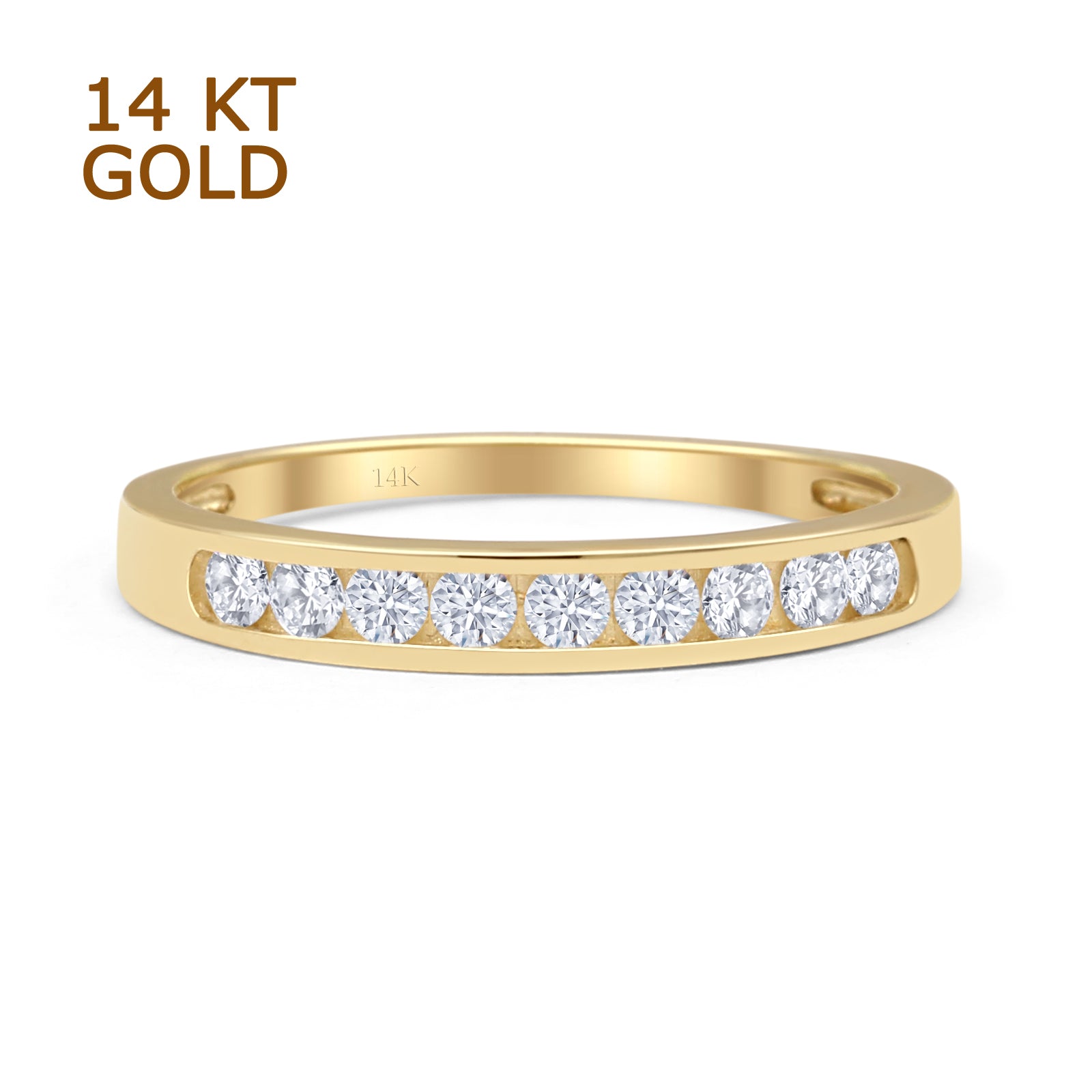 14K Yellow Gold