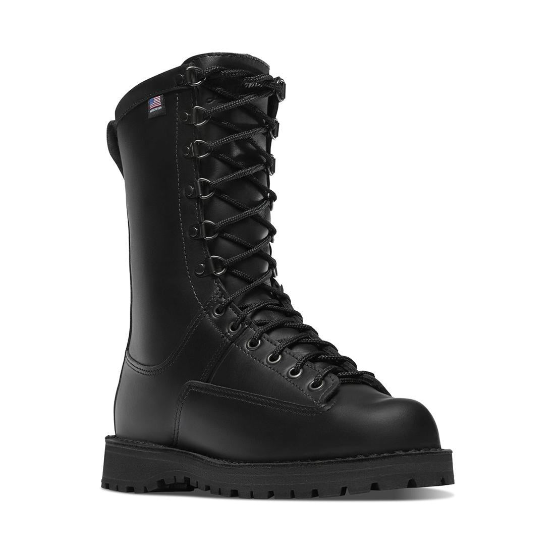 Fort Lewis 10 Tactical Boots for Men - Black Military & Combat Boots - Lightweight Durable Work Boots for Hiking, Outdoor & Tactical Use