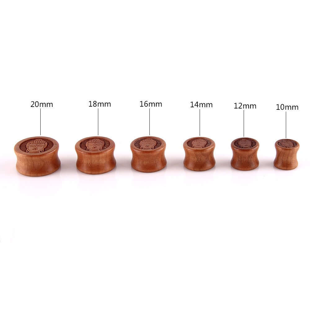 20mm Wooden Saddle Plugs for Ear Stretching - Natural Wood Ear Gauges for Men & Women - Perfect for Body Jewelry and Ear Lobe Stretchers (UZ420) | Great for Daily Wear, Piercing Stretching, and Alternative Fashion