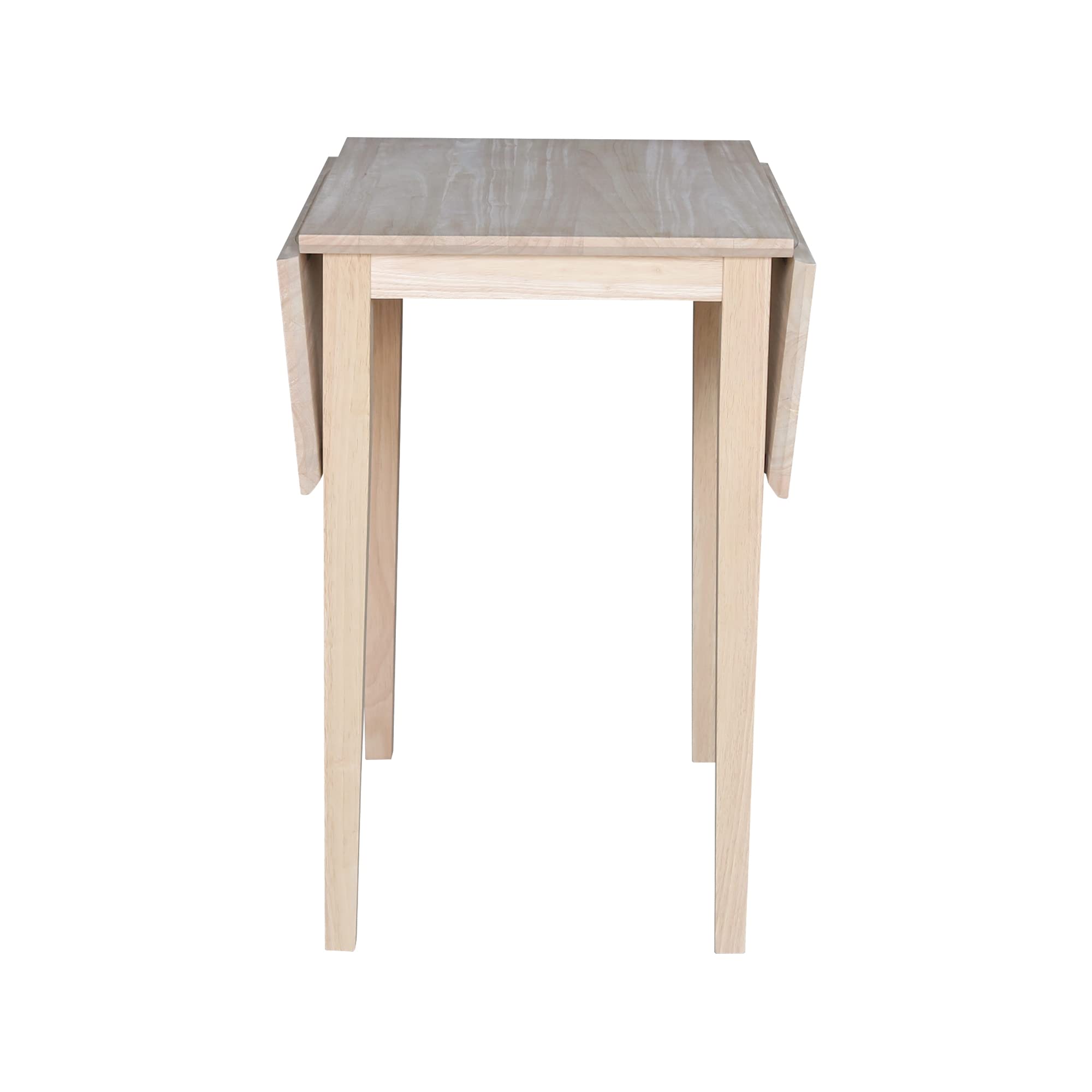 Solid Wood Drop Leaf Dining Table - 36