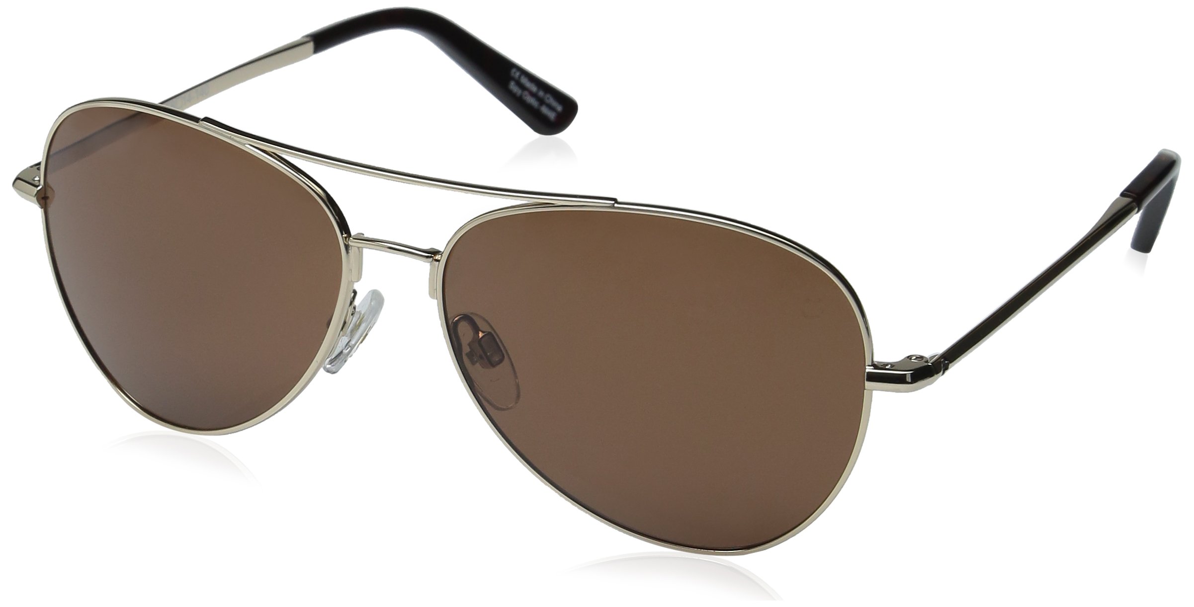 Spy Optic Women's Whistler Aviator Sunglasses - Polarized UV Protection - Fashionable Retro Style for Outdoor Activities, Driving & Beach Vacations
