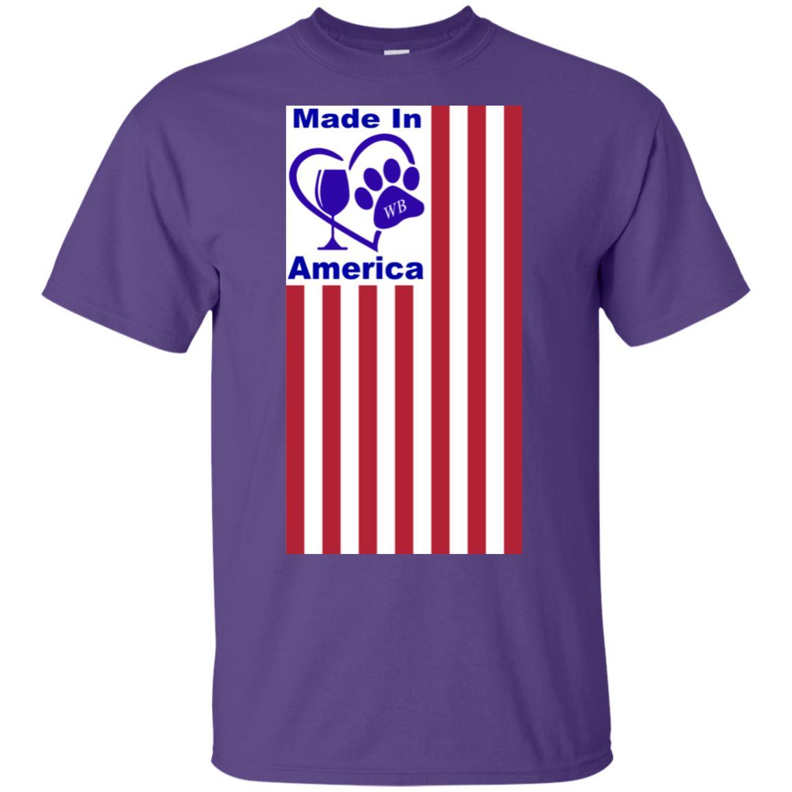 WineyBitches.Co Made in USA Premium 100% Cotton T-Shirt for Women - Comfortable Casual Wear for Outings, Parties & Everyday Fashion