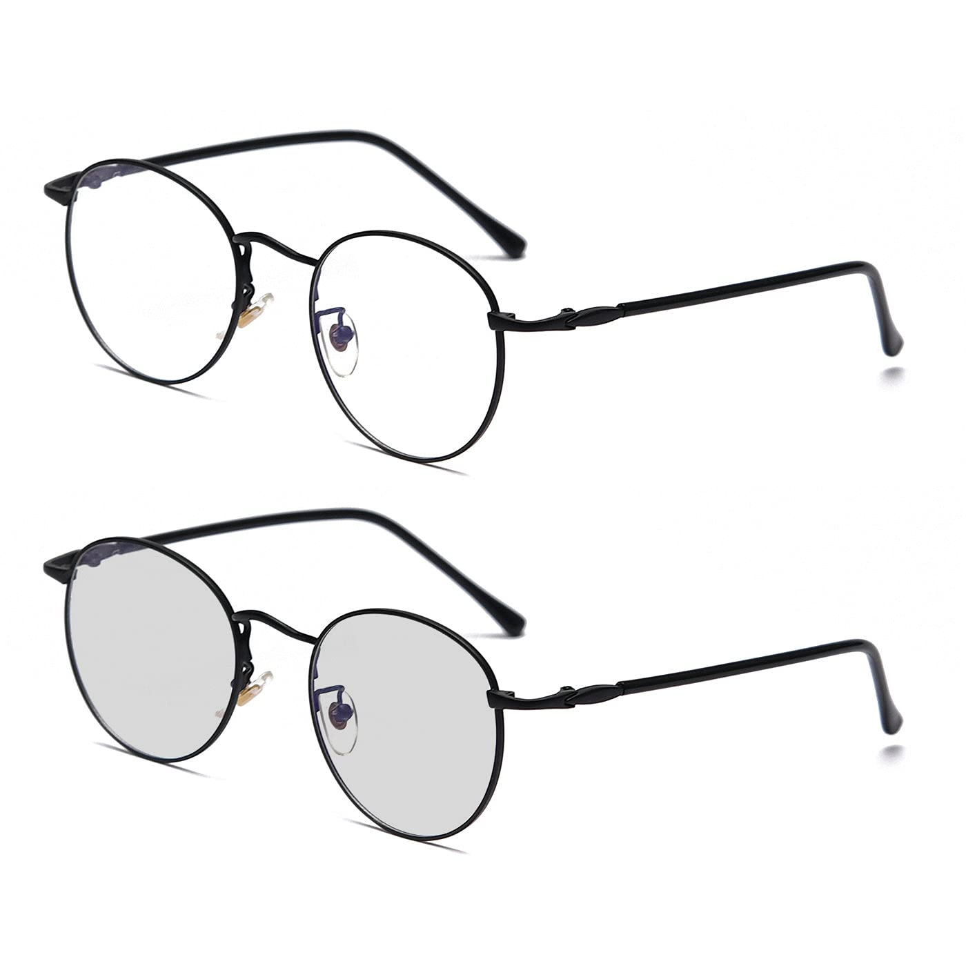 Photochromic Reading Glasses for Men - Presbyopia & Hyperopia Relief - Indoor/Outdoor Use