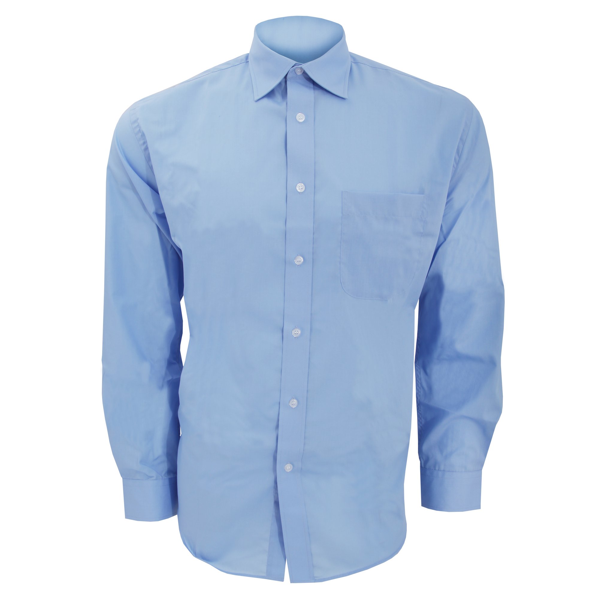 Premium Men's Long Sleeve Dress Shirt - Slim Fit Business Formal Shirt for Office Work, Interviews & Professional Events