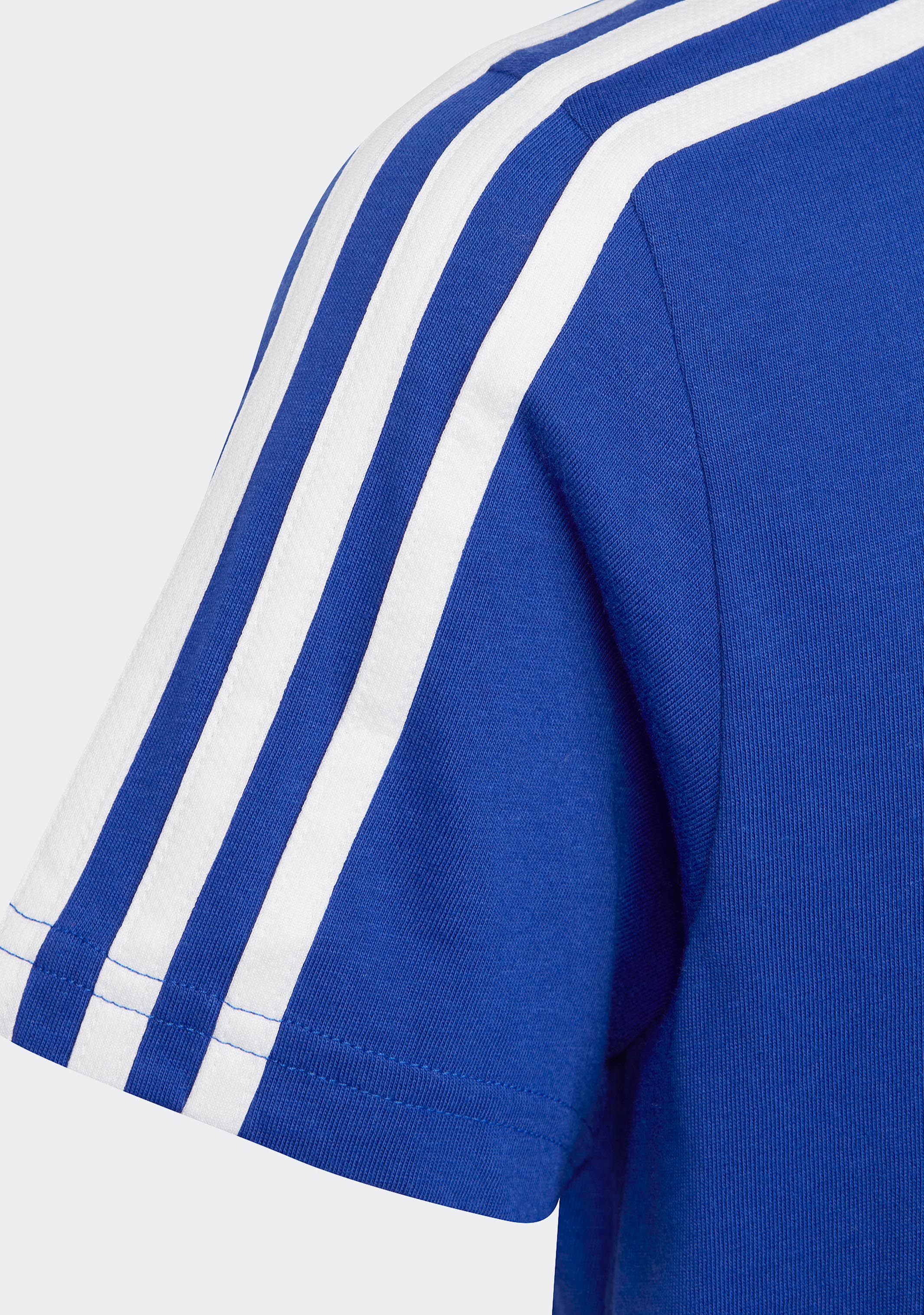Adidas Kids' Essentials 3-Stripes Cotton T-Shirt - Comfortable Casual Tee for Boys & Girls - Perfect for School, Play & Everyday Wear