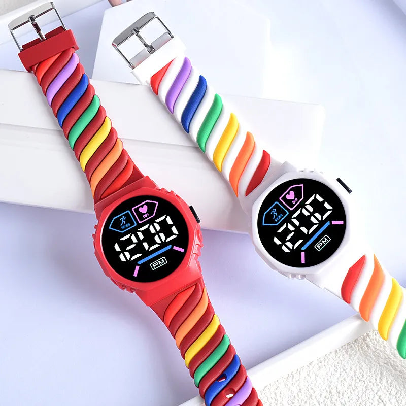 Digital Wristwatch for Men & Women - Waterproof Smart Watch with Fitness Tracker, Heart Rate Monitor & Sleep Tracking - Perfect for Running, Swimming & Everyday Use