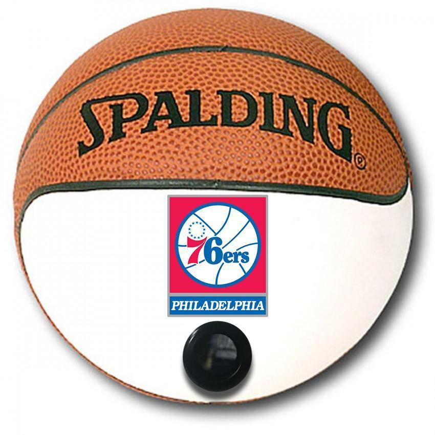Philadelphia 76ers NBA Miniature Basketball Collectible - Perfect for Sports Fans, Office Decor & Gift Giving