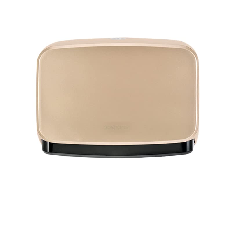 LPY Wall Mounted Toilet Paper Dispenser - Punch-Free Hand Towel Box for Home & Commercial Use, Tissue Holder for Kitchen, Bathroom & Toilet (Gold) | Perfect for Restaurants, Offices & Households