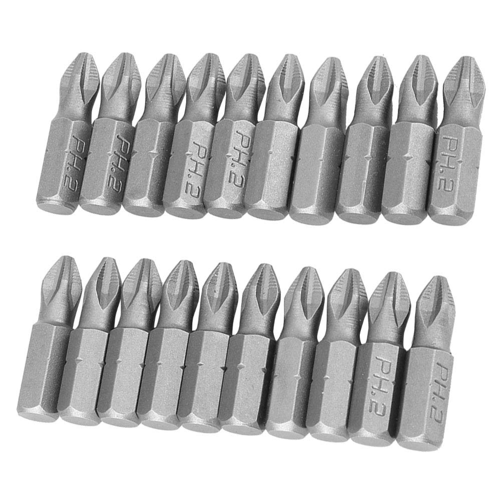 20Pcs 25mm Professional Strong Magnetic Drill Bits Set - Hex Shank Electric Screwdriver Bits for Woodworking, Metalworking & DIY Home Projects | Perfect for Drilling, Fastening & Construction Tasks