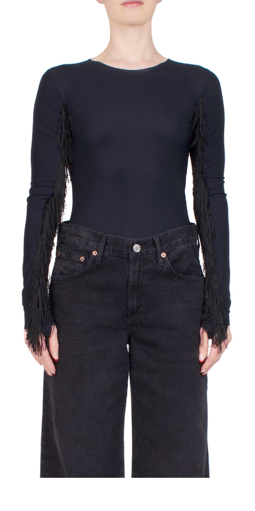 Sexy Lace Fringe Bodysuit for Women - Elegant & Flirty Outfit for Parties, Date Nights & Special Occasions