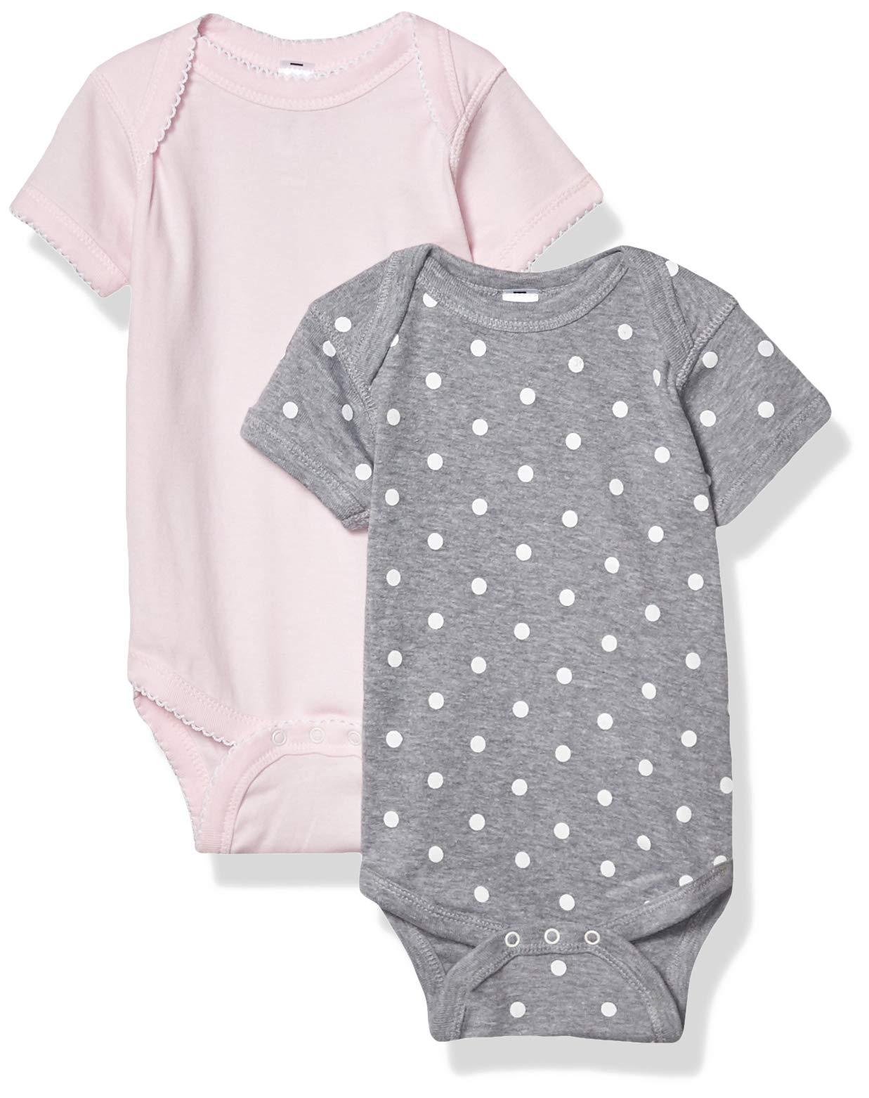 Marky G Apparel Baby Girls' Ribbed Bodysuit - Soft Cotton Onesie for Newborns & Infants | Perfect for Playtime, Family Photos & Everyday Comfort