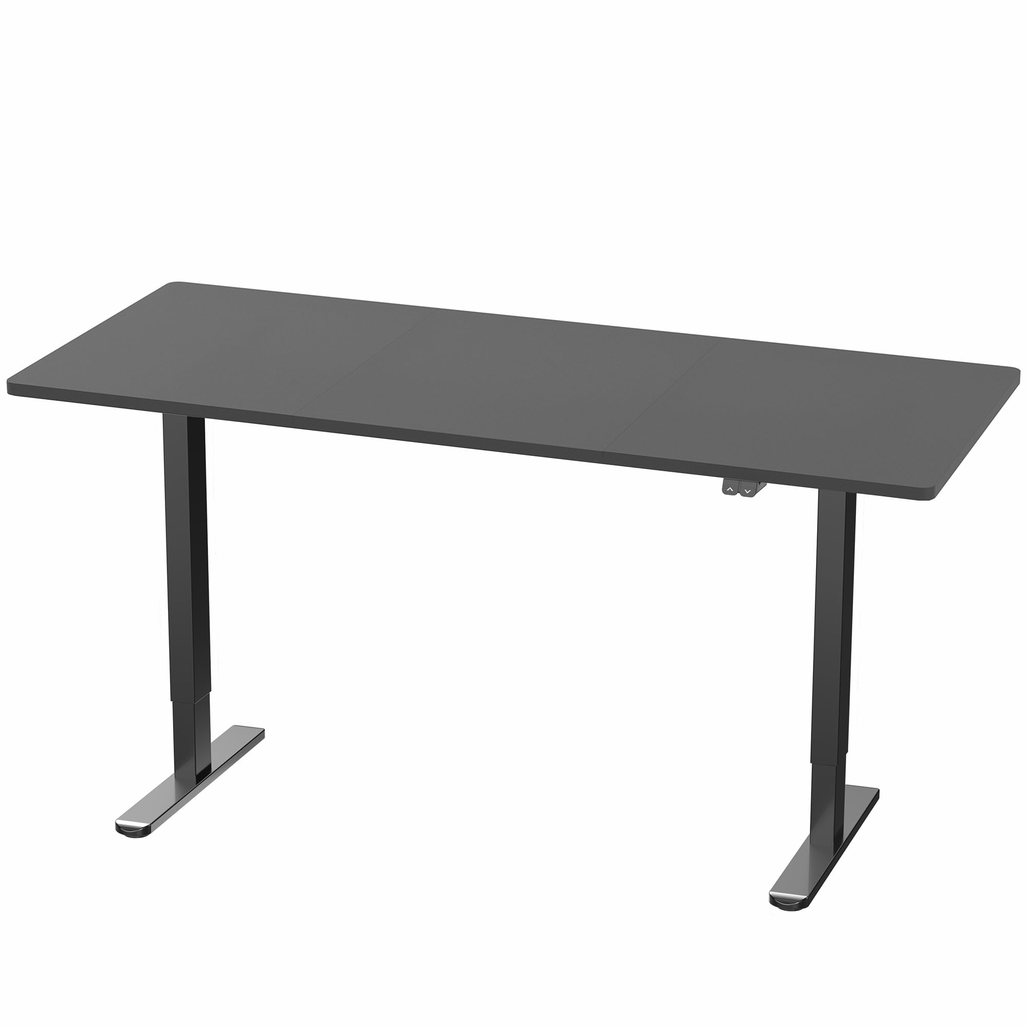 VIVO Electric 71 x 30 Inch Height Adjustable Standing Desk - Black Top & Frame - Home Office & Gaming Workstation for Ergonomic Comfort