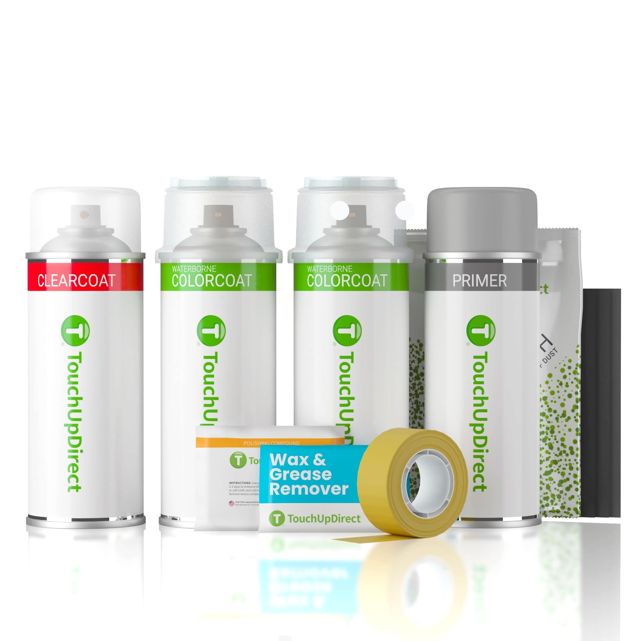 TouchUpDirect Lexus Ultra White Tricoat Touch Up Paint Aerosol (083/2MH) - Exact Color Match for Scratches & Chips | Platinum Package | Perfect for Car Body Repair & DIY Projects