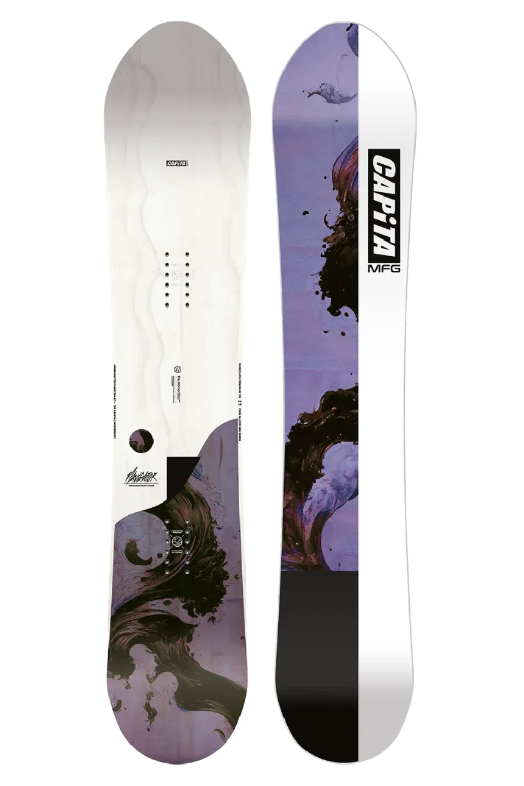 CAPiTA Women's The Navigator Snowboard 2025 - All-Mountain Freestyle Snowboard for Women | Perfect for Powder, Groomers & Park Riding