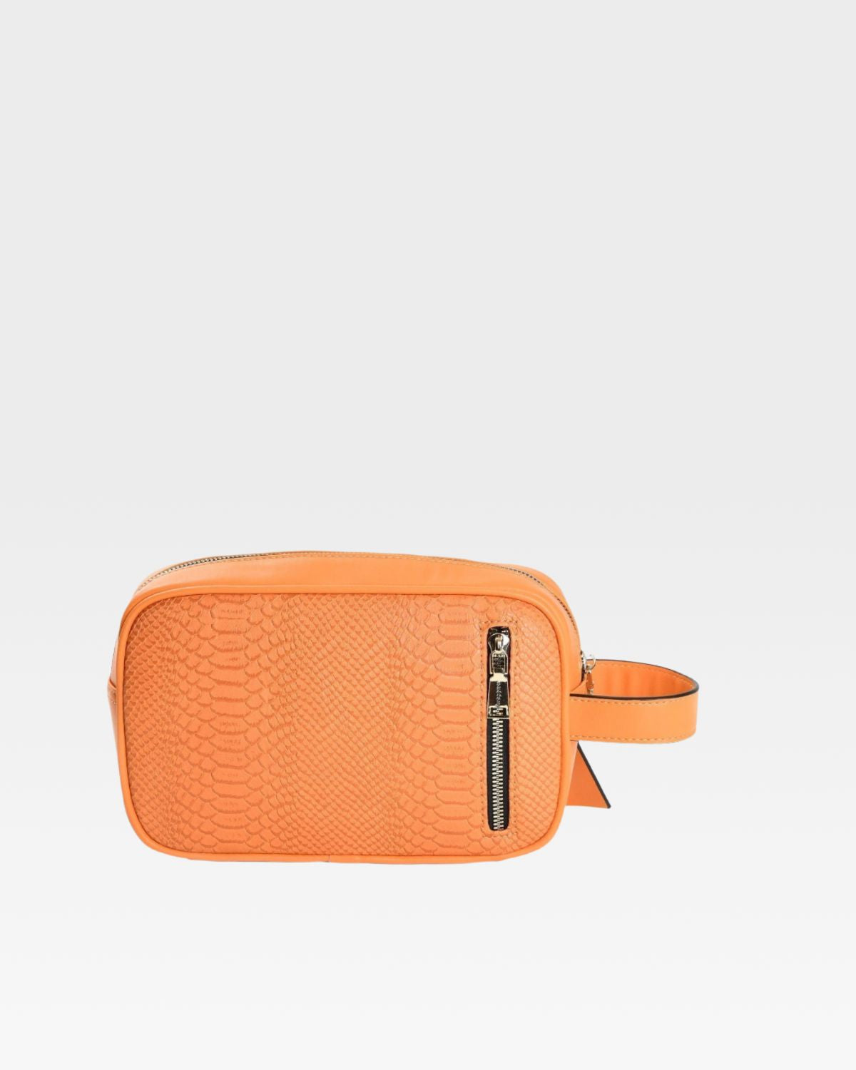 Apollo 1 Premium Travel Toiletry Bag in Tangerine Orange - Perfect for Men's & Women's Cosmetic Organizer, Gym Essentials, and Weekend Getaways