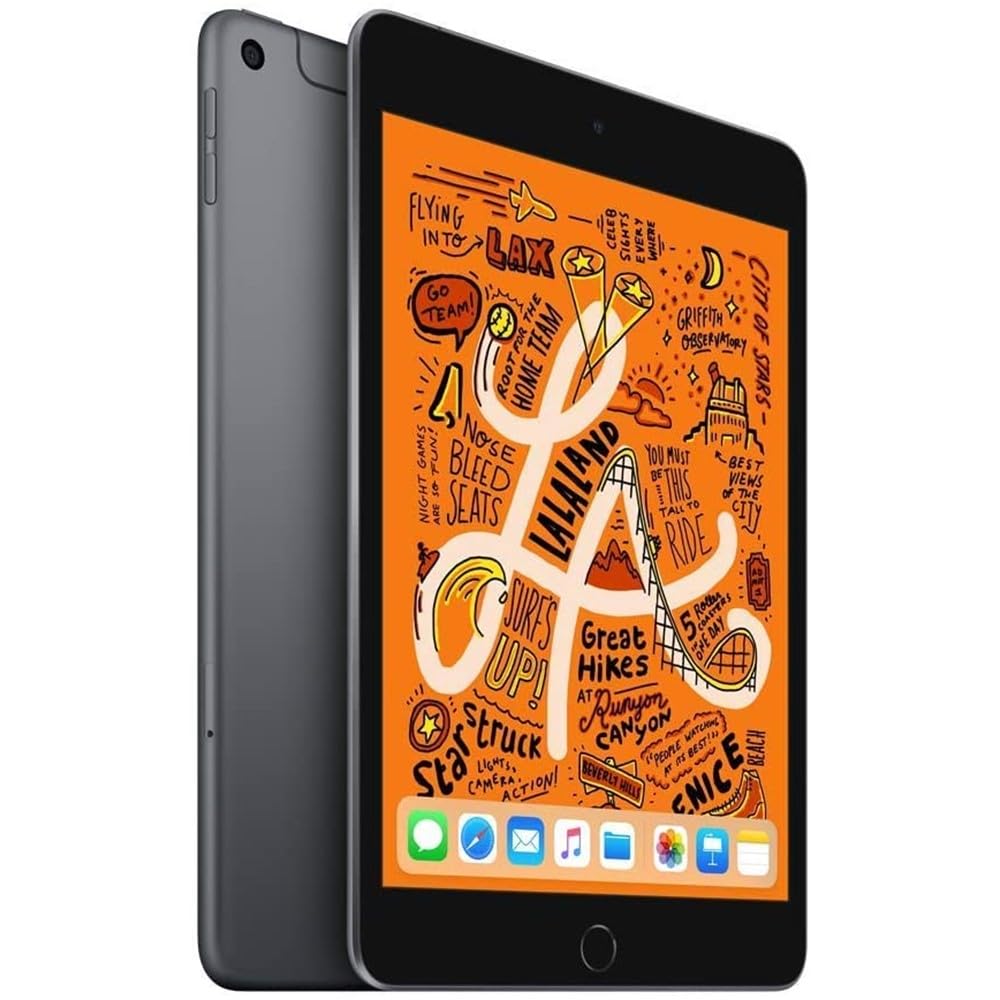 Apple iPad Mini 6 (Wi-Fi + Cellular, 256GB) - Space Gray | Renewed Premium Tablet with A15 Bionic Chip | Perfect for Business, Travel & Creative Work
