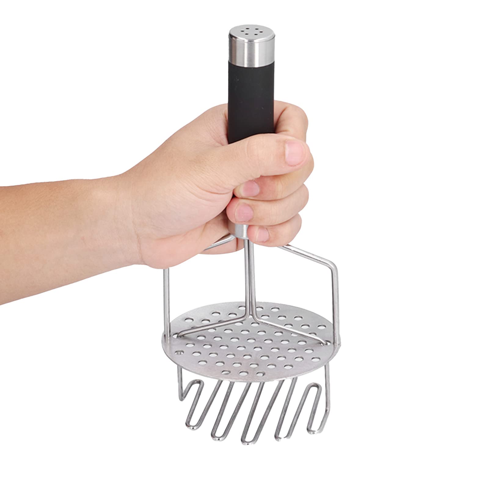 Stainless Steel Potato Ricer & Masher - Heat Resistant Kitchen Tool for Perfect Mashed Potatoes, Baby Food & Purees | Ideal for Home Cooking, Restaurants & Meal Prep