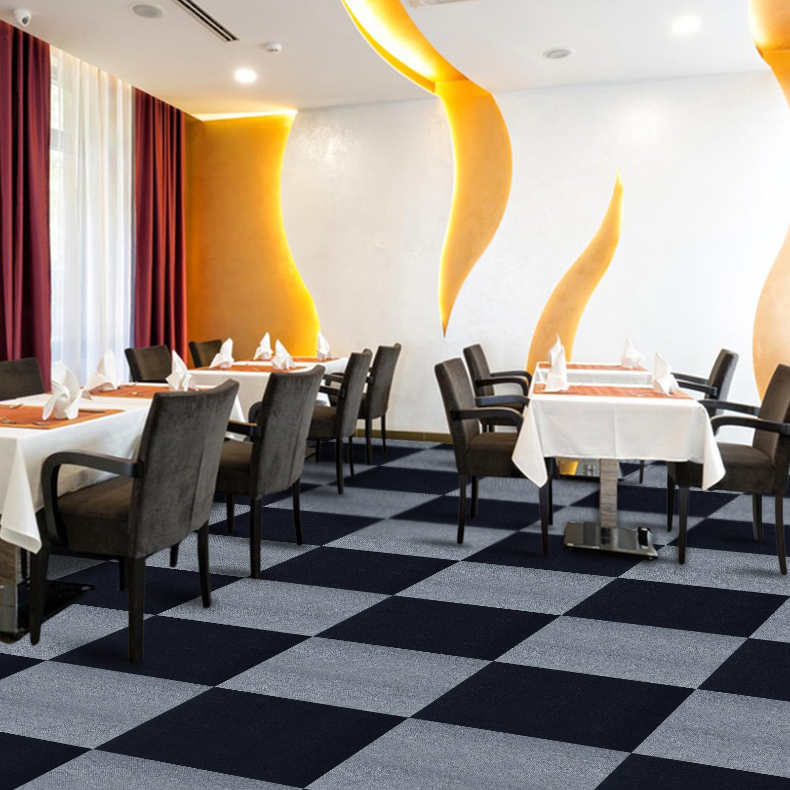 Self-Adhesive Non-Slip Carpet Tiles 24