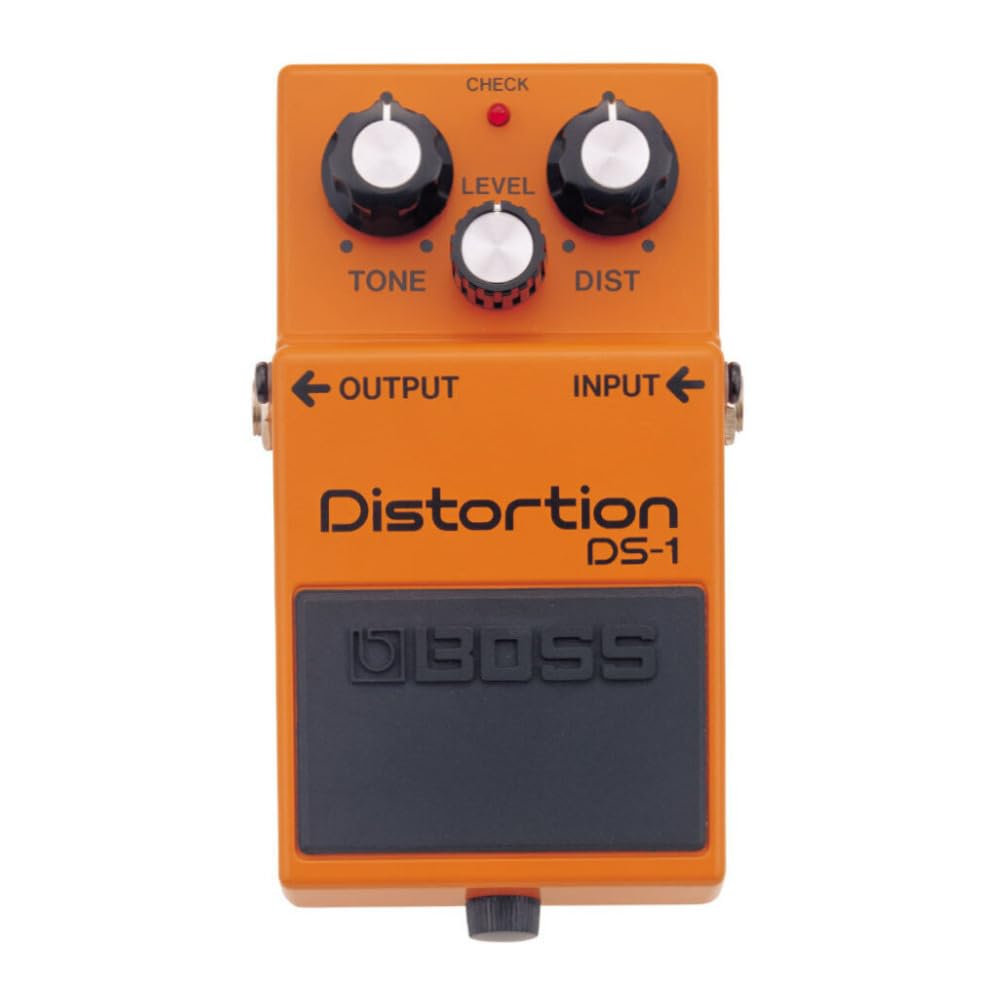 BOSS DS-1 Distortion Guitar Pedal - Premium Guitar Effects Pedal for Rock & Metal | Stage & Studio Use | Perfect for Electric Guitarists & Musicians