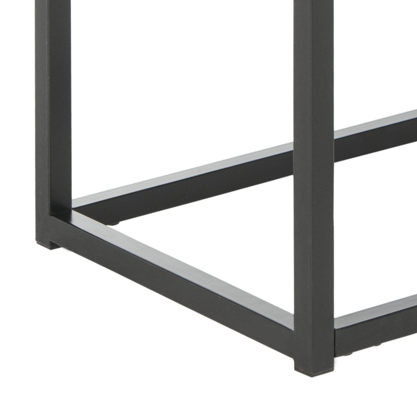 Safavieh Baize White & Grey Console Table - Modern Entryway Table for Hallway, Living Room & Foyer Decor