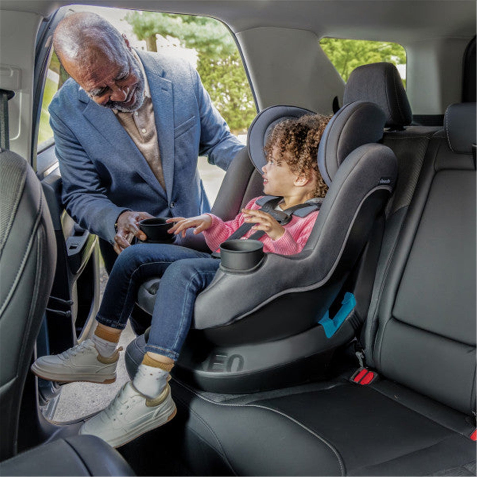 Evenflo Revolve360 Rotational Convertible Car Seat - 360° Swivel Infant to Toddler Car Safety Seat with Easy Installation | Perfect for Family Travel & Daily Commute