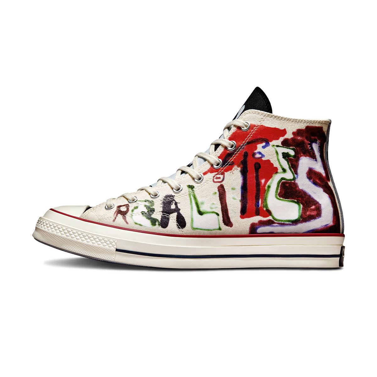 Chuck 70 'Realms and Realities' Vintage High Top Sneakers - Unisex Canvas Shoes for Men & Women | Perfect for Casual Wear, Street Style & Skateboarding