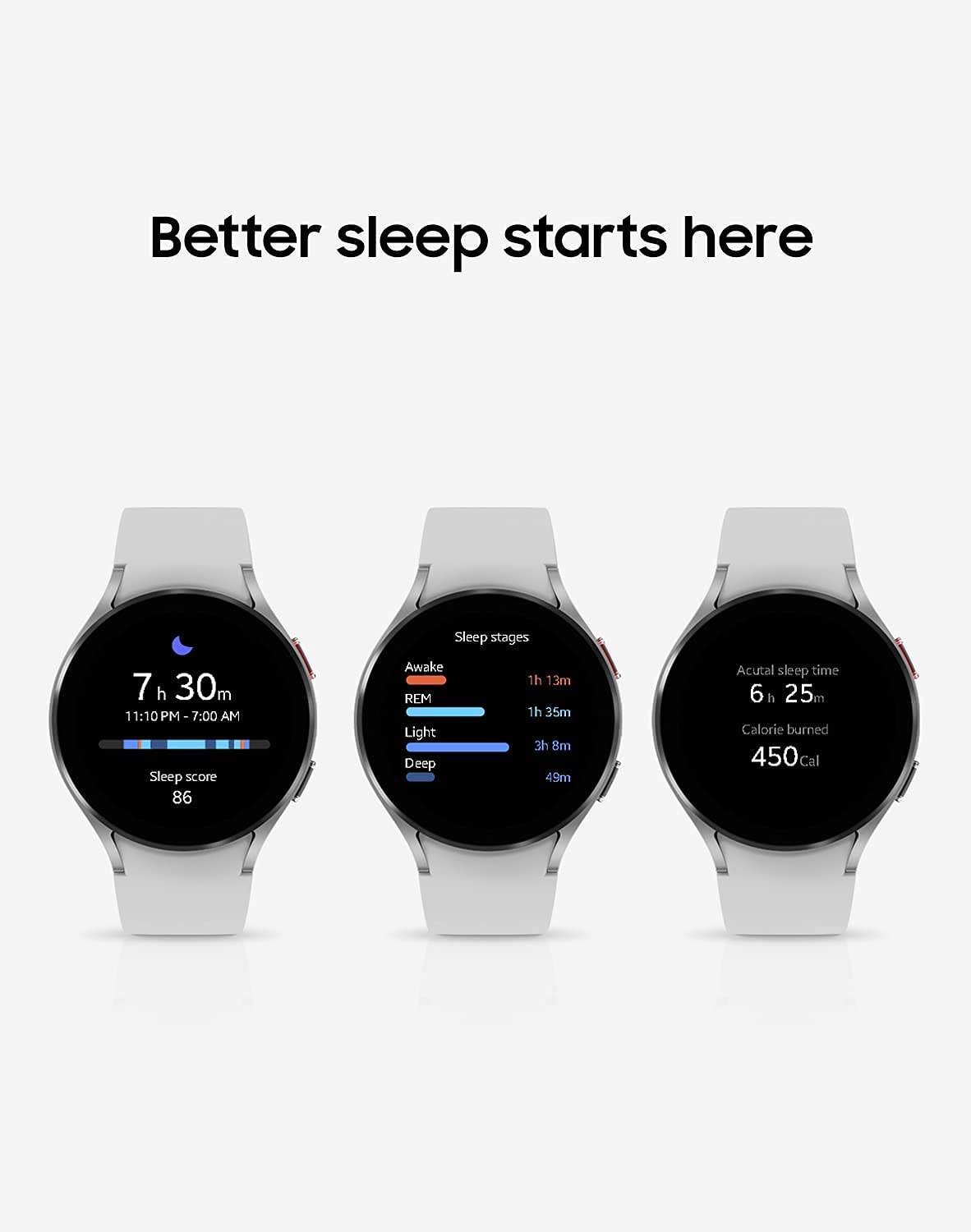 Samsung Galaxy Watch 4 40mm Smartwatch with ECG, Heart Rate & Sleep Tracking, GPS, LTE, Fall Detection - US Version (Renewed, Silver) - Perfect for Fitness, Running & Health Monitoring