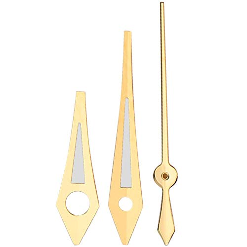 ETA 2671 Movement Watch Hands - Gold Hour Minute Second Hands Replacement Needles for Women's Wristwatches | Perfect for Watch Repair, DIY Projects & Vintage Timepiece Restoration