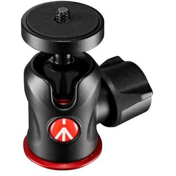 Manfrotto 492 Professional Center Ball Head with Quick Release Plate - Compact & Lightweight Tripod Head for DSLR & Mirrorless Cameras - Perfect for Travel, Landscape & Portrait Photography