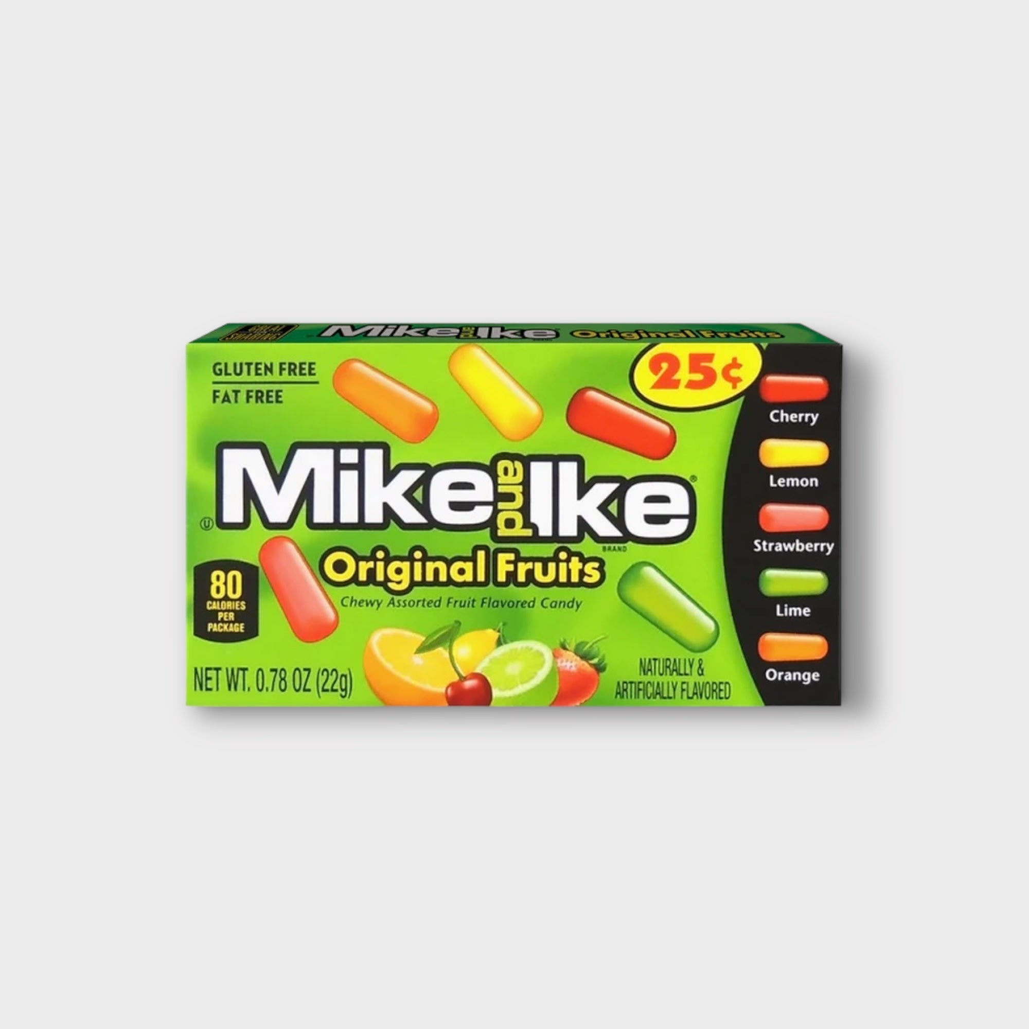 Mike and Ike Original Fruits Chewy Candy - Bulk Pack for Parties, Halloween, Movie Nights & Snacking