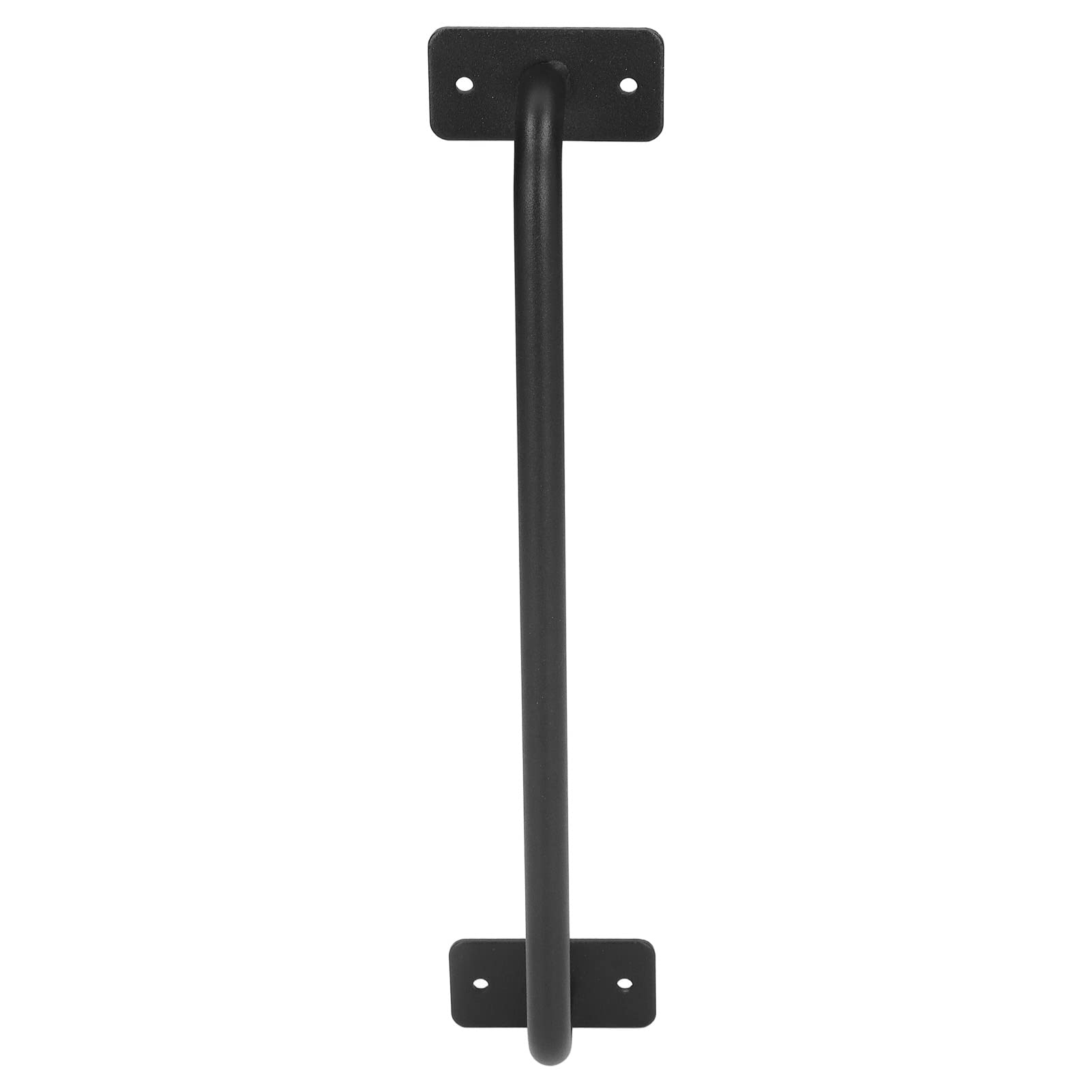 Rust-Resistant Matte Frosted Carbon Steel Barn Door Handle with Screws - Perfect for Sheds, Closets & Sliding Doors