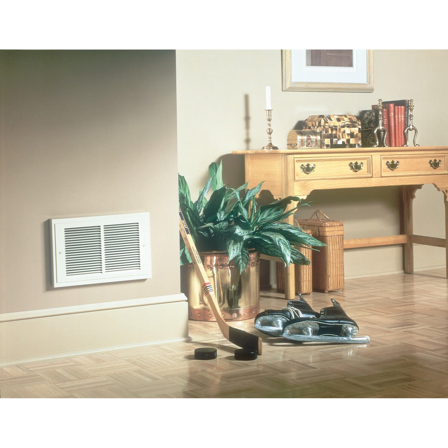 Broan 124 Wall Heater - 750W/1500W 120V, 1125W 208V, 1500W 240V Electric Space Heater for Home, Office & Bathroom | Energy Efficient Heating Solution