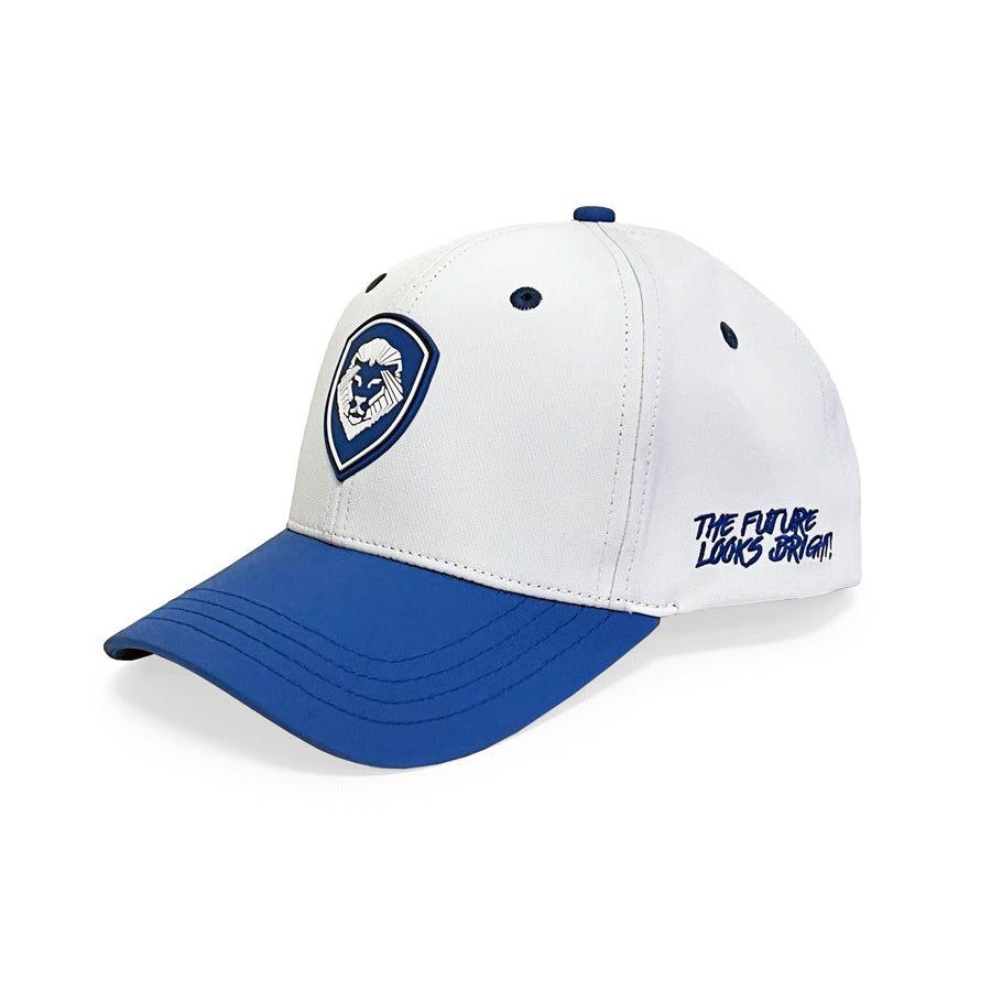 Royal Blue & White Snapback Hat - Trendy Adjustable Baseball Cap for Men & Women | Perfect for Sports, Casual Wear & Outdoor Activities