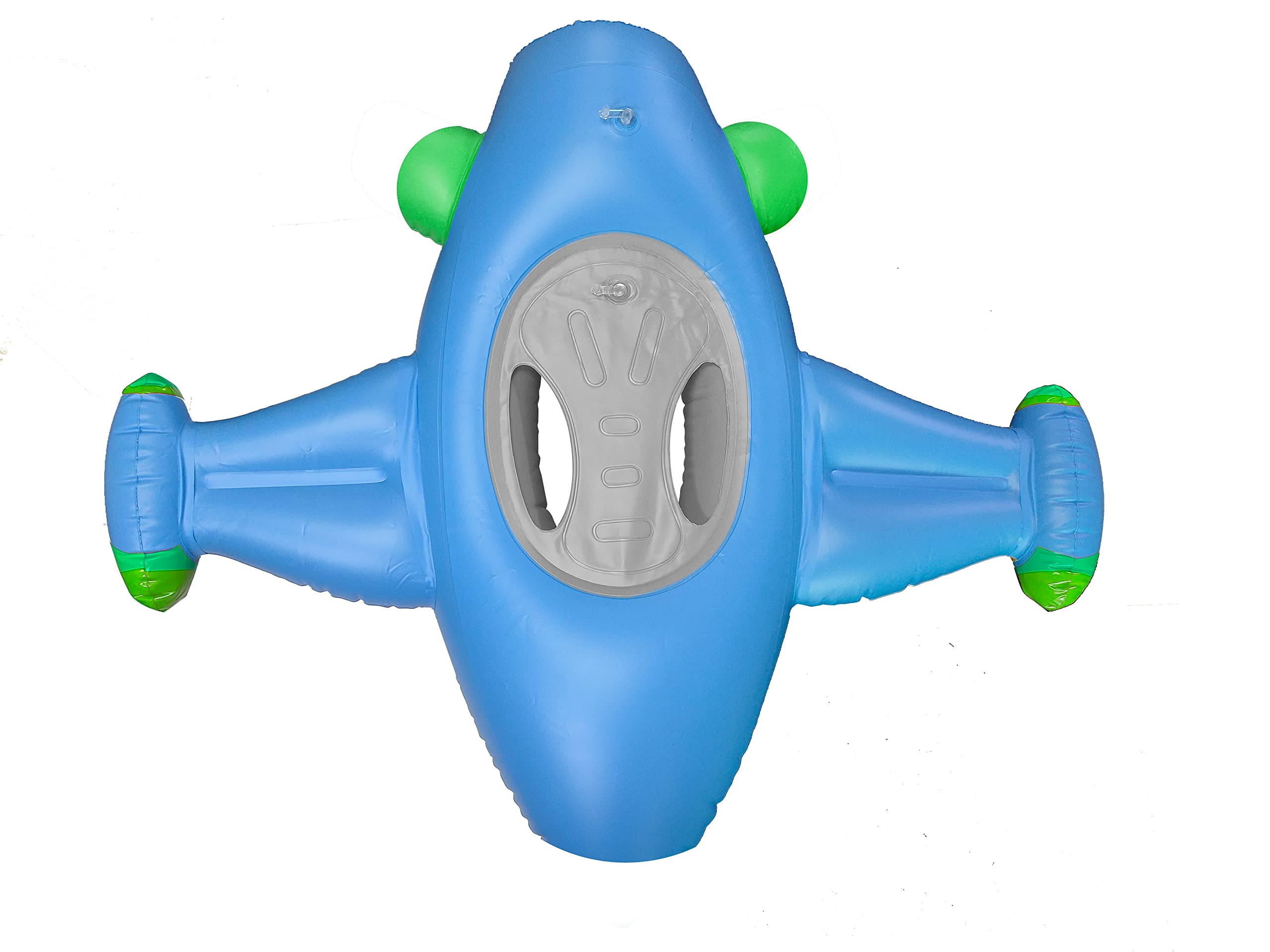 Inflatable Airplane Pool Float for Toddlers Ages 2-5 | Kids Ride-On Swimming Floatie Boat for Summer Beach & Pool Play | Perfect Water Toy Gift for Boys & Girls | Great for Backyard Pools, Beach Vacations & Water Parties