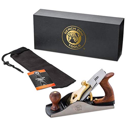 Bench Dog® No. 4-1/2 Smoothing Plane - Premium Woodworking Hand Tool for Fine Finishing | Perfect for Cabinet Making, Furniture Restoration & DIY Wood Projects
