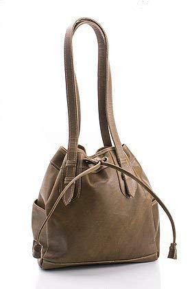 Stylish Genuine Leather Tote Bag for Women - Premium Cowhide & African Leather Drawstring Handbag | Perfect for Work, Travel & Everyday Use