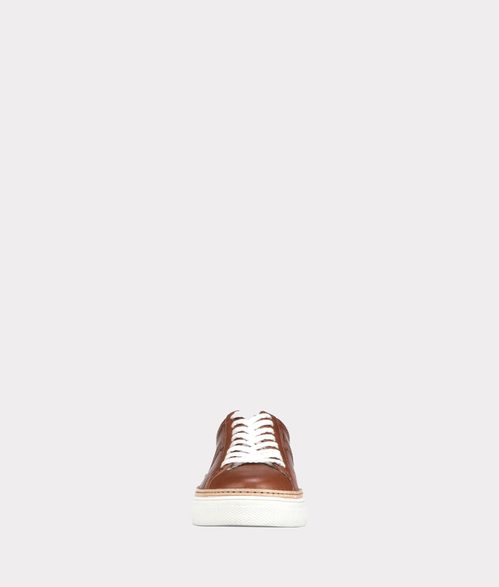 Whiskey Brown Double L Lace-Up Sneakers for Women - Comfortable Casual Walking Shoes for Everyday Wear, Gym, and Outdoor Activities