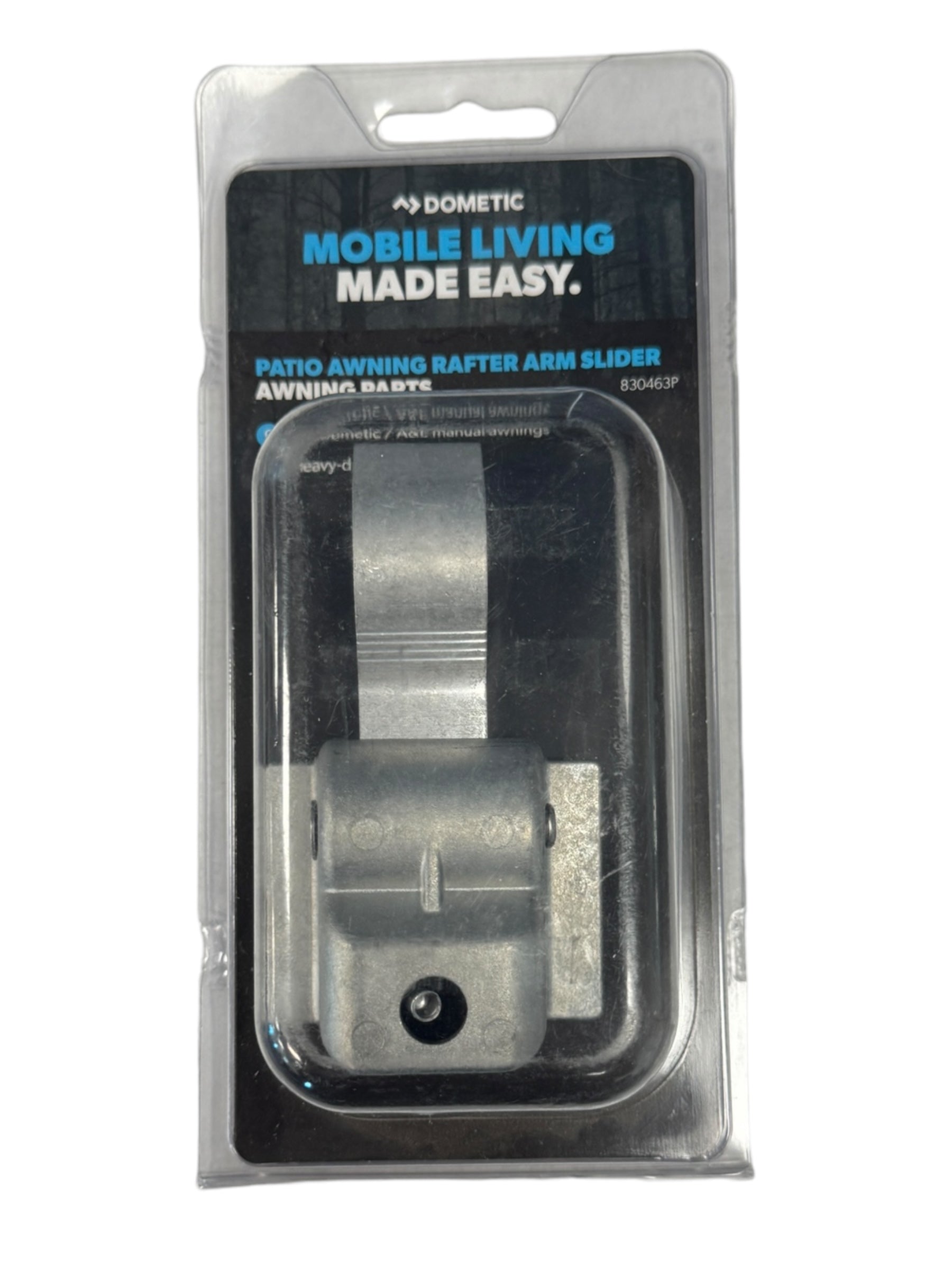 Patio Awning Rafter Arm Slider - Heavy Duty Adjustable Awning Hardware for Outdoor Shade - Perfect for Pergolas, Decks, and Patio Covers