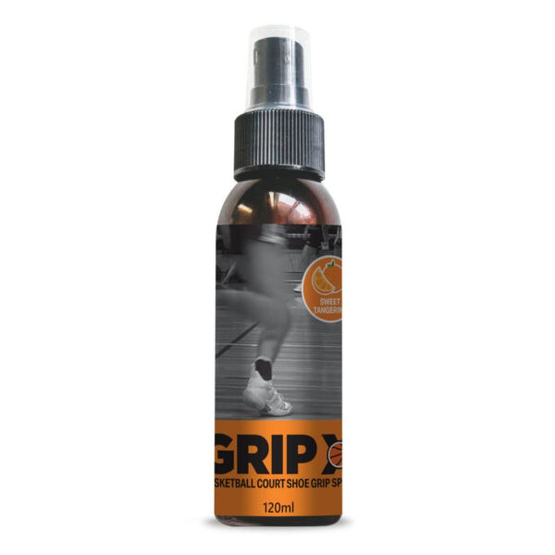 GRIP X Non-Slip Shoe Grip Spray - Sweet Tangerine Scent | Anti-Slip Solution for Shoes | Perfect for Dance, Sports & Work Safety