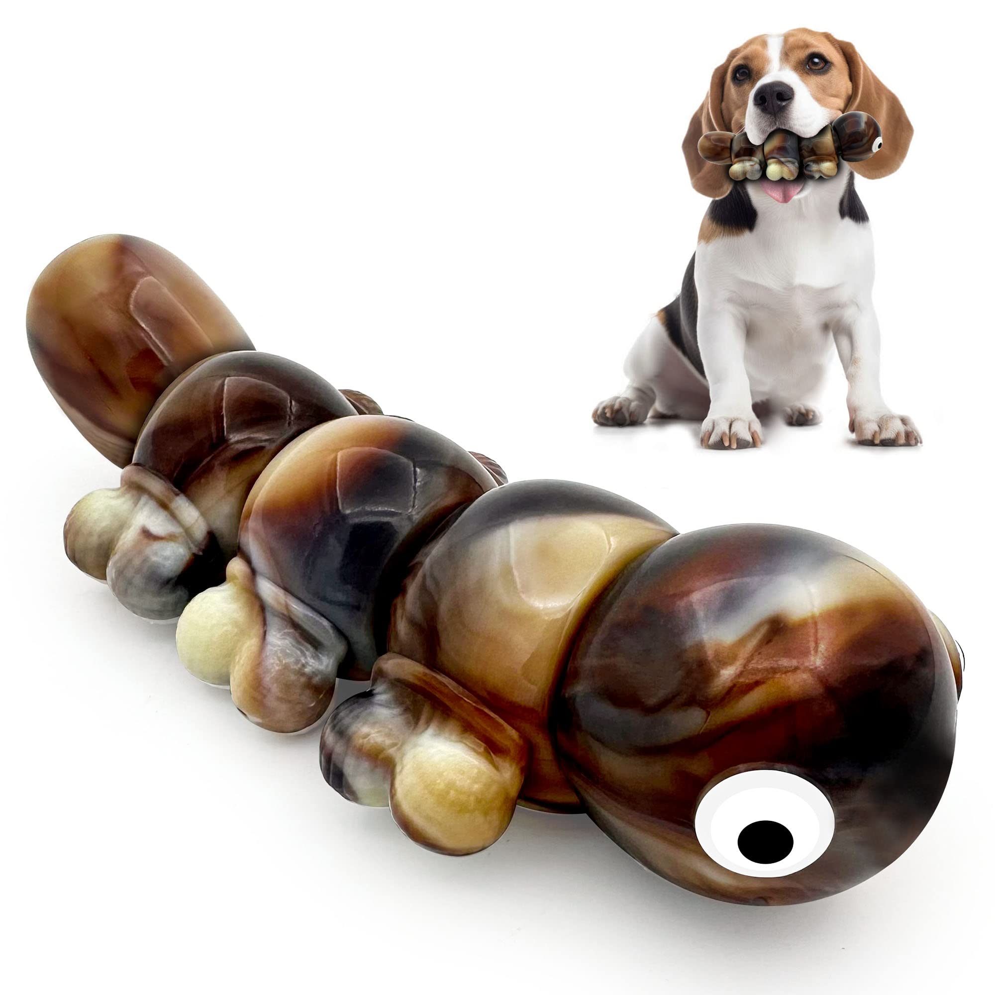 Durable Indestructible Dog Chew Toys for Aggressive Chewers - Heavy Duty Chew Toys for Large & Medium Breed Dogs - Perfect for Teething, Boredom & Anxiety Relief