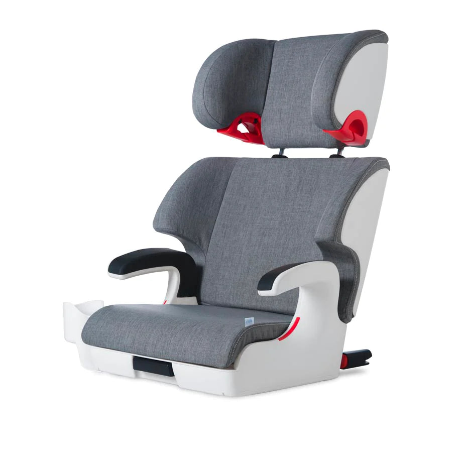 Clek Oobr Full Back Booster Car Seat for Kids - High Back Booster with Safety Features for Ages 4-12 | Perfect for School, Travel & Family Road Trips