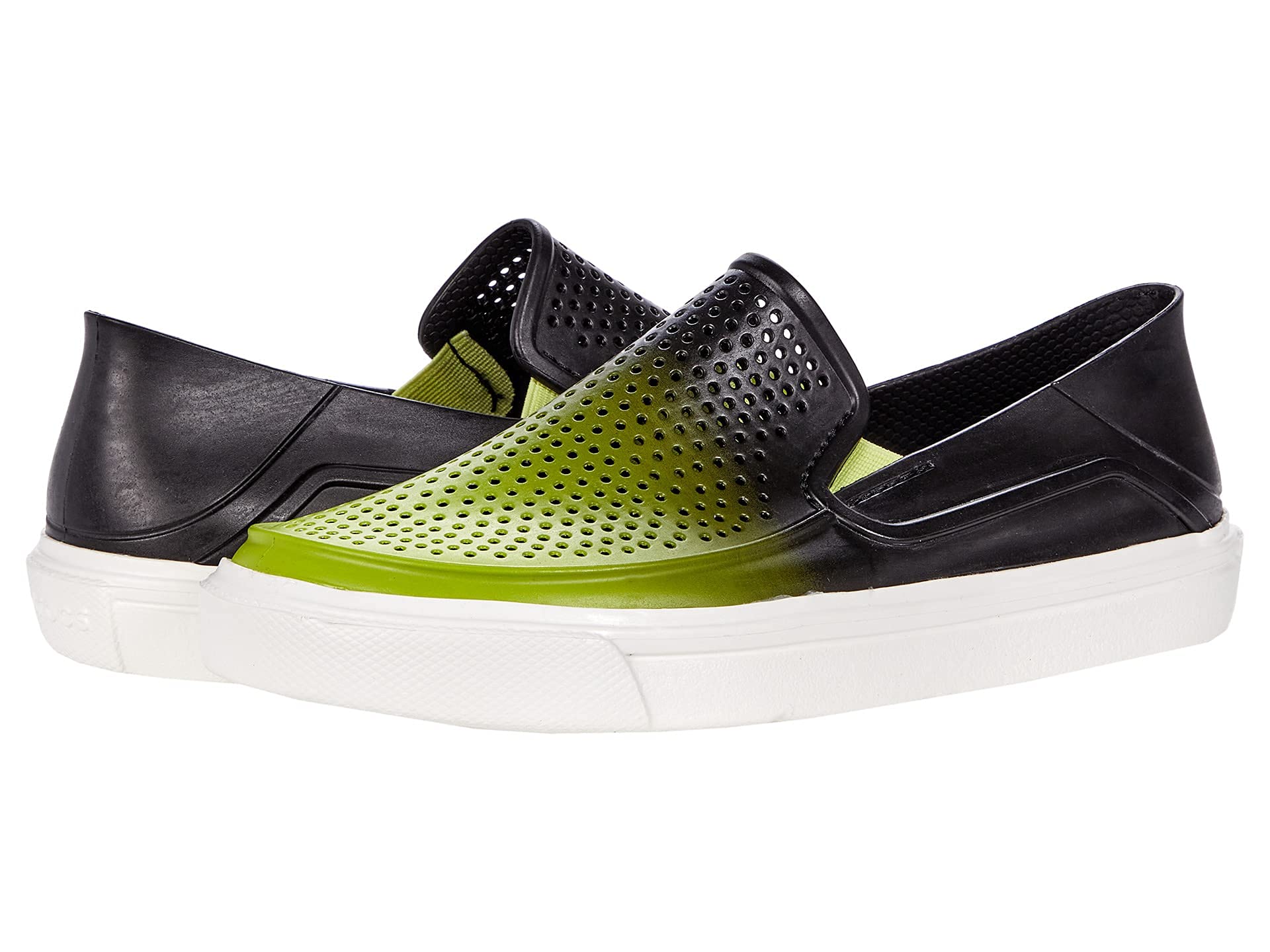 Crocs Kids' CitiLane Roka Slip-On Sneakers - Lightweight & Comfortable Shoes for Boys & Girls - Perfect for School, Play & Everyday Wear