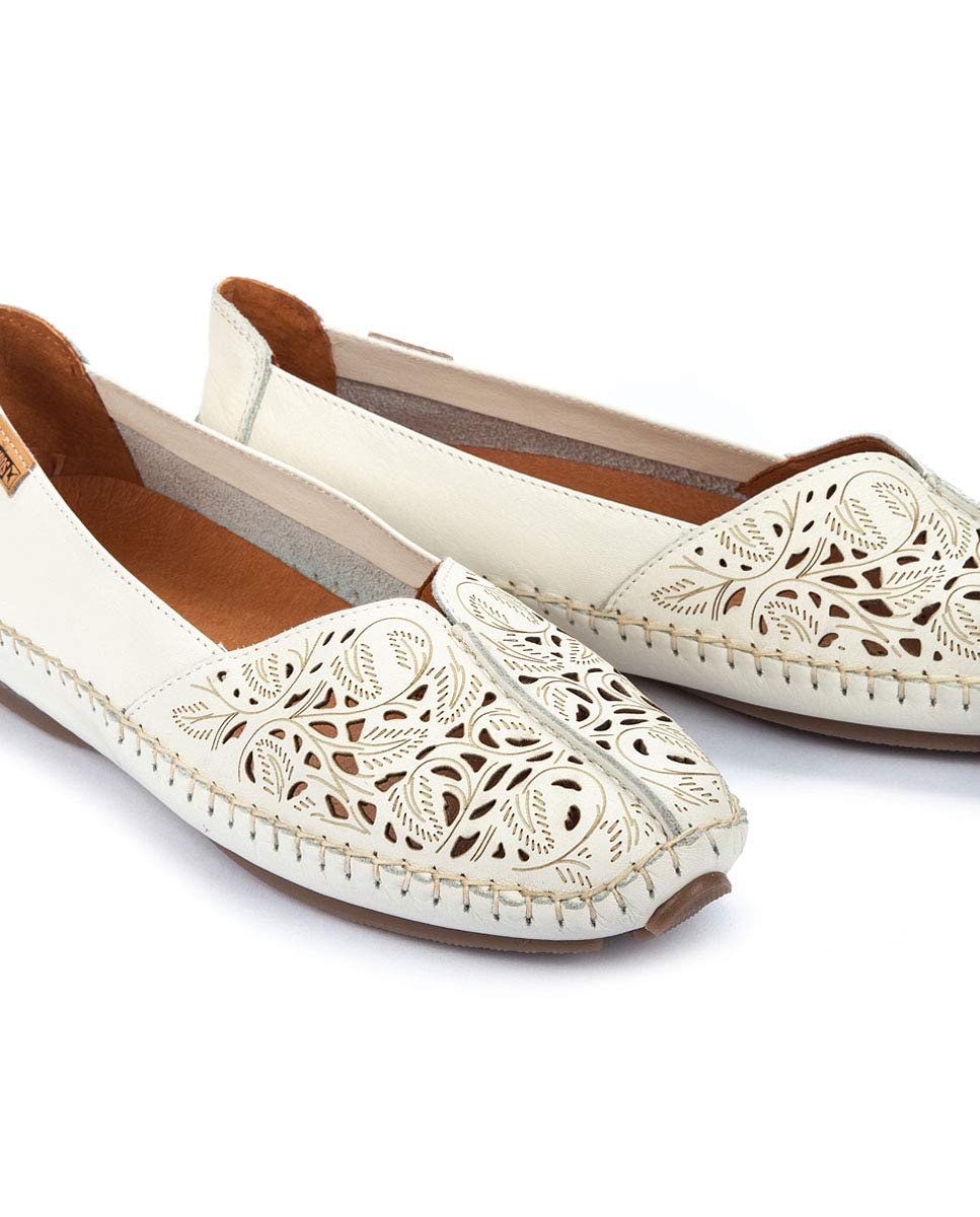 PIKOLINOS Women's Leather Loafers - Comfortable Slip-On Shoes for Casual & Office Wear - Jerez Style Elegant Footwear for Everyday Use