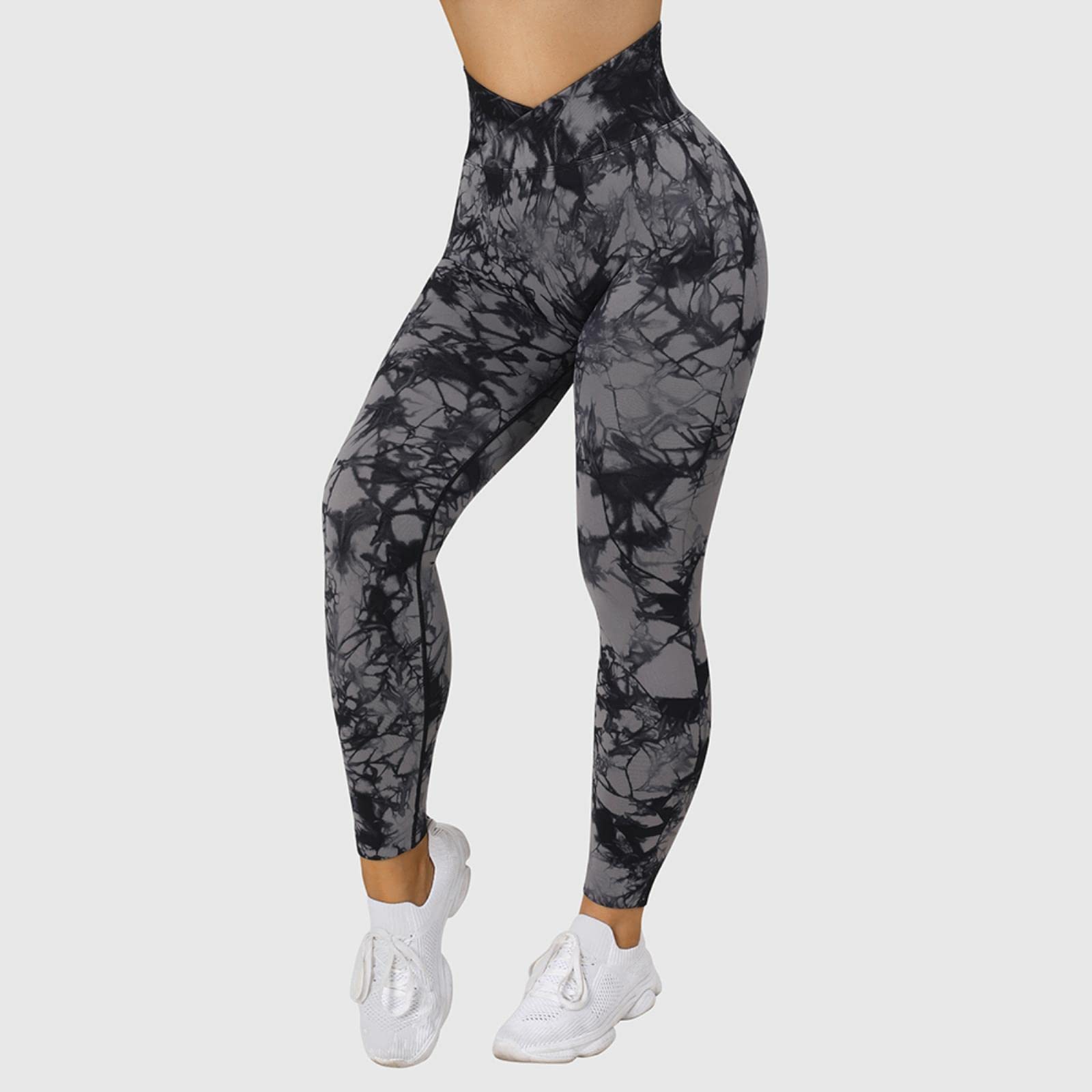 Women's High-Waisted Seamless Yoga Leggings - Workout Gym Pants for Running, Fitness & Cross Training - Comfortable Booty Lifting Leggings for Yoga, Pilates & Lounge Wear