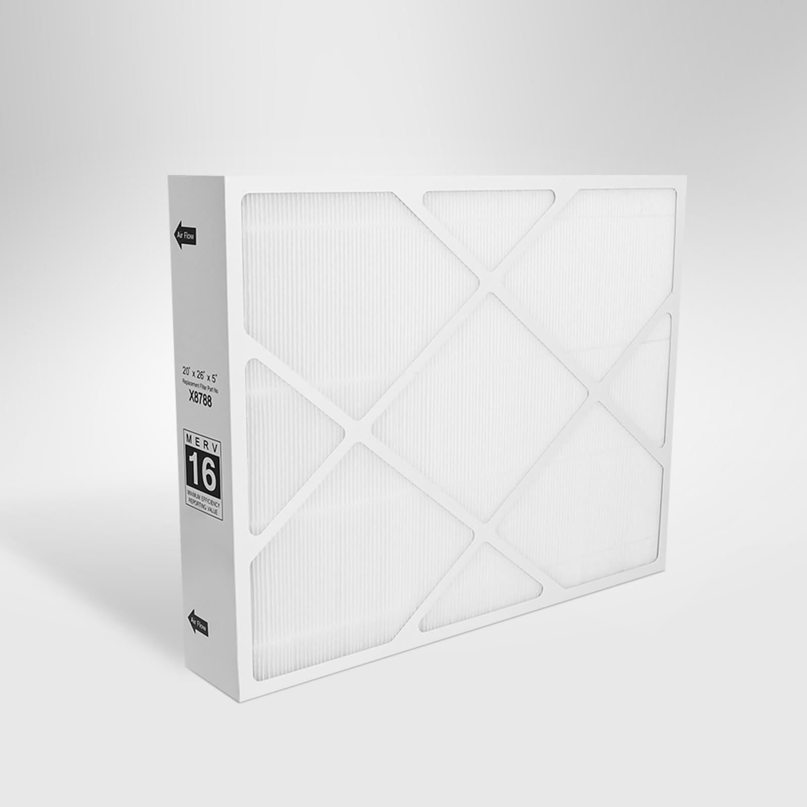 MERV 16 Air Filter 20x26x5 - Healthy Climate Replacement Filter Compatible with Lennox PCO20-28 PureAir Cleaner | Home HVAC System, Allergy & Asthma Relief, Air Purification for Cleaner Indoor Air