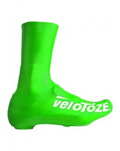 Velotoze Tall Waterproof Cycling Shoe Covers - Full Length Bike Shoe Protection for Rain & Cold Weather - Durable & Stretchable for Road & Mountain Biking - Perfect for Commuting & Winter Training