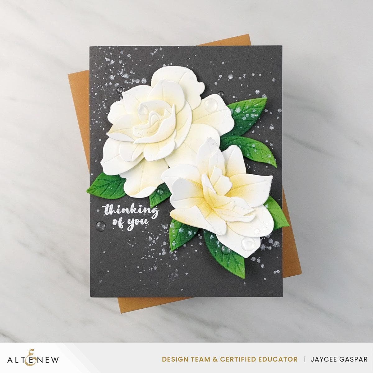 Gardenia Layering Die Set for DIY Paper Flower Crafting - Perfect for Scrapbooking, Card Making & Home Decor