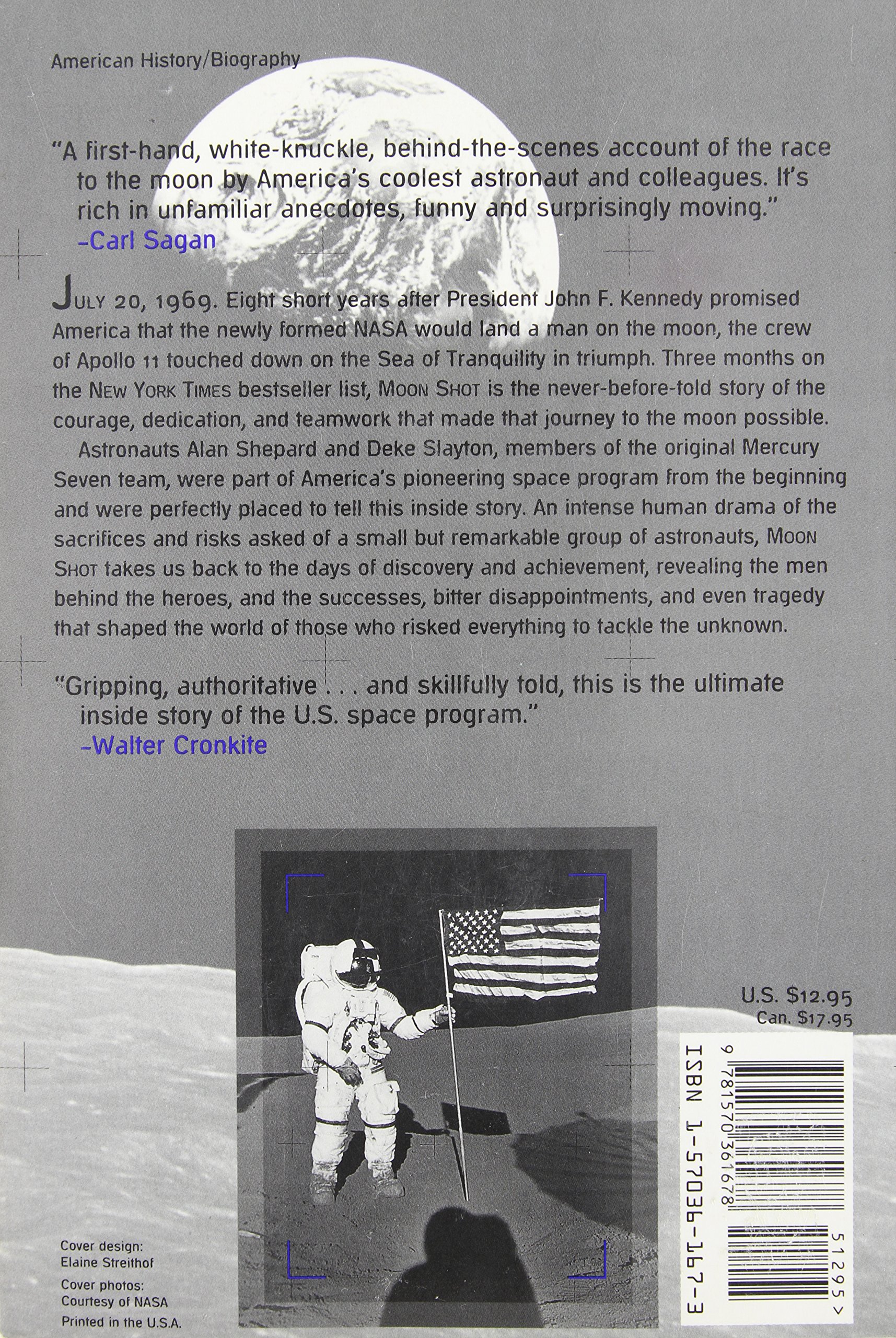 Moon Shot: The Inside Story of America's Race to the Moon | Historical Space Exploration Book | Perfect for Space Enthusiasts & History Buffs
