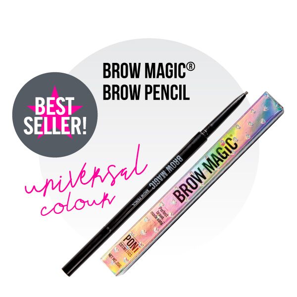 Poni Brow Magic - Eyebrow Growth Serum for Thicker, Fuller Brows | Natural & Vegan Formula | Perfect for Daily Brow Care & Styling